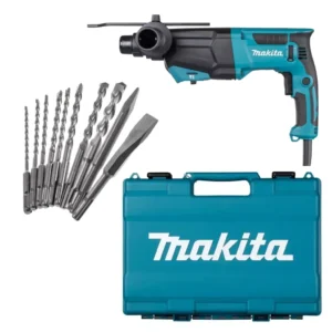 Rotomartillo Sds Plus 800w 3.0 J 26 Mm 3 Funciones Profesional VVR Makita HR2670
